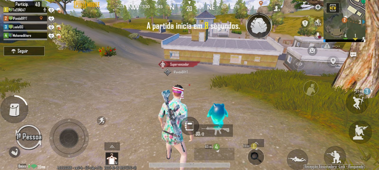 PUBG Mobile - Visão iPad 1